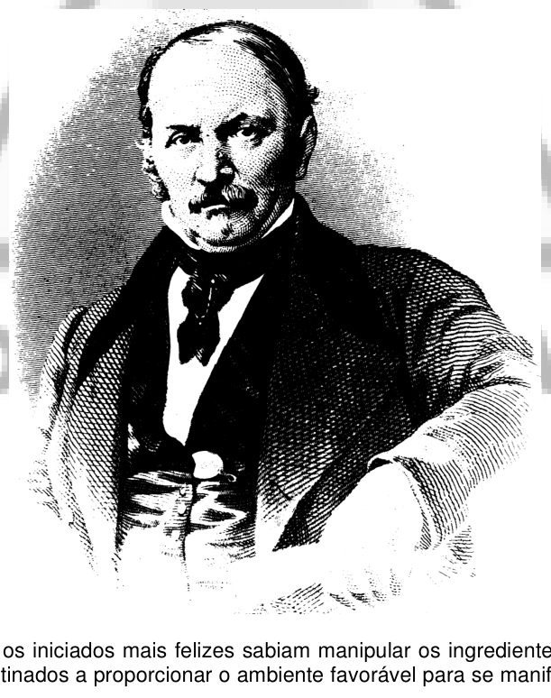 Retrato gravado de Allan Kardec, codificador da Doutrina Espírita.